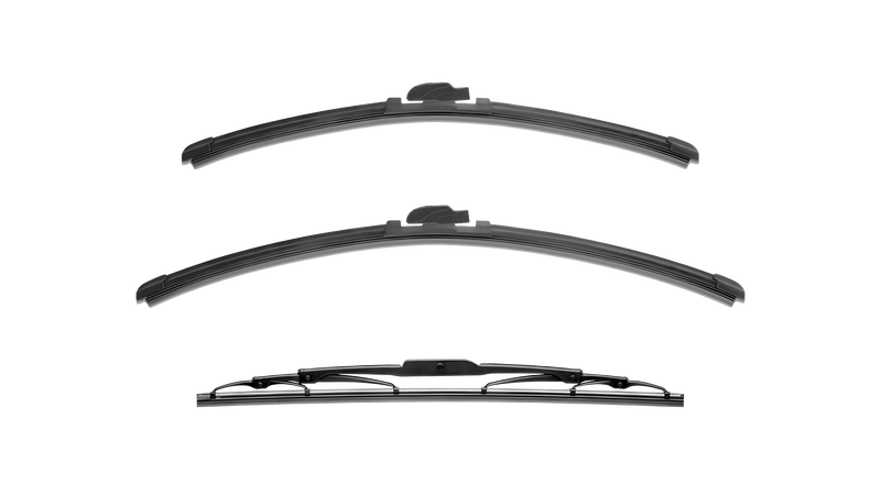 Wiper Blades for Mitsubishi Lancer Evolution 1999 - 2001 (VI) Sedan Front & Rear Kit