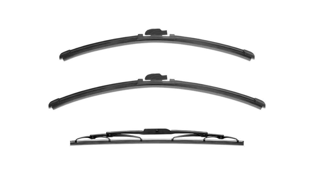 Wiper Blades for Honda Civic 1987 - 1993 (EC, ED, EE, EF) Hatch Front & Rear Kit