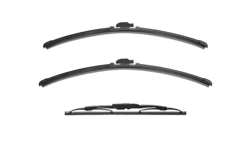 Wiper Blades for Nissan Patrol 2007 - 2012 (GU Series 5-7, Y61) Front & Rear Kit