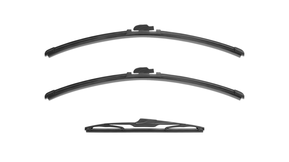 Wiper Blades for Nissan Cube 2008 - 2014 (Z12) Front & Rear Kit