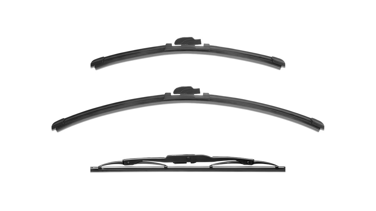 Wiper Blades for Holden Barina 2005 - 2008 (TK) Hatch Front & Rear Kit