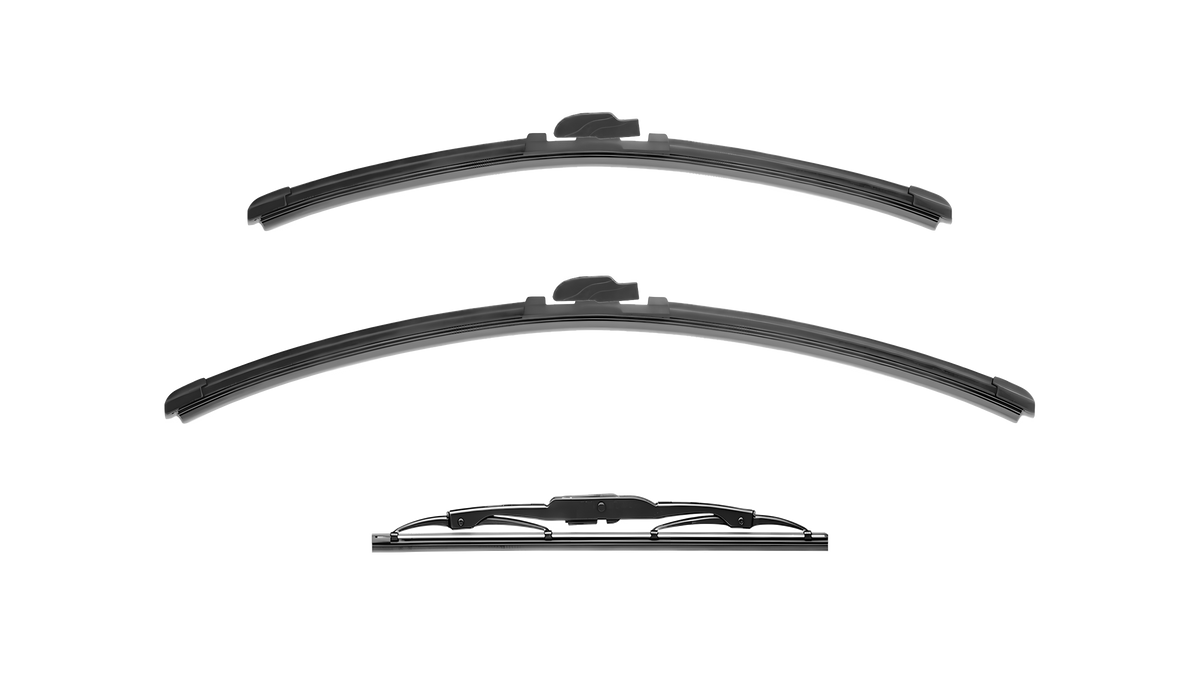 Wiper Blades for Honda Civic 1991 - 1995 (EG, EH) Hatch Front & Rear Kit