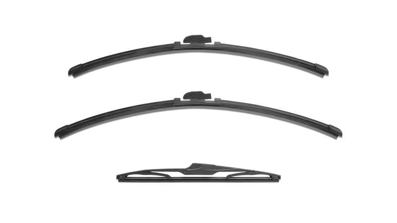 Wiper Blades for Toyota Highlander 2000 - 2007 (XU20) Front & Rear Kit