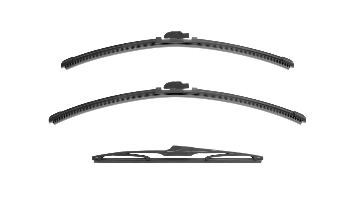 Wiper Blades for Mazda 3 2003 - 2009 (BK) Hatch Front & Rear Kit