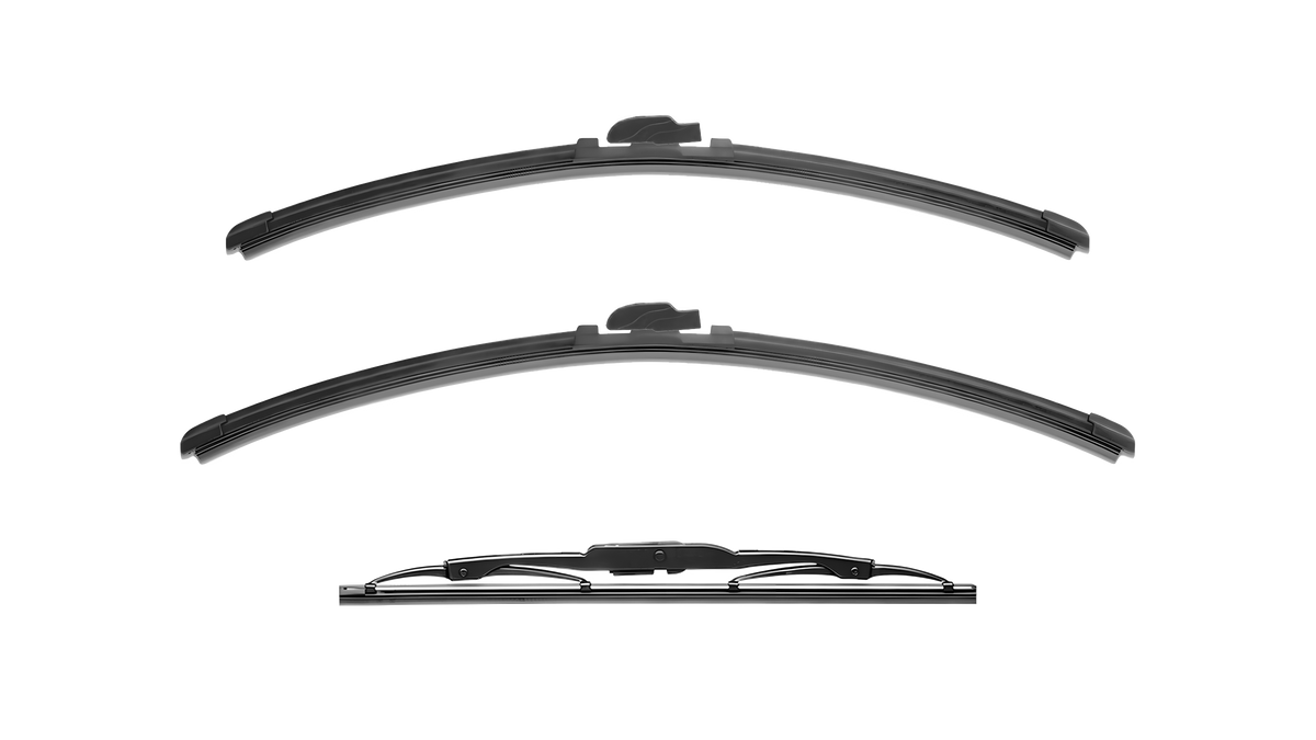 Wiper Blades for Volkswagen Golf 1997 - 2002 (Mk 4) Hatch Front & Rear Kit