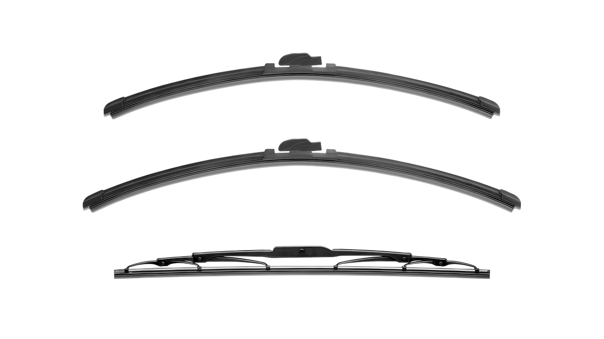 Wiper Blades for Kia Spectra 2001 - 2004 (FB) Sedan Front & Rear Kit