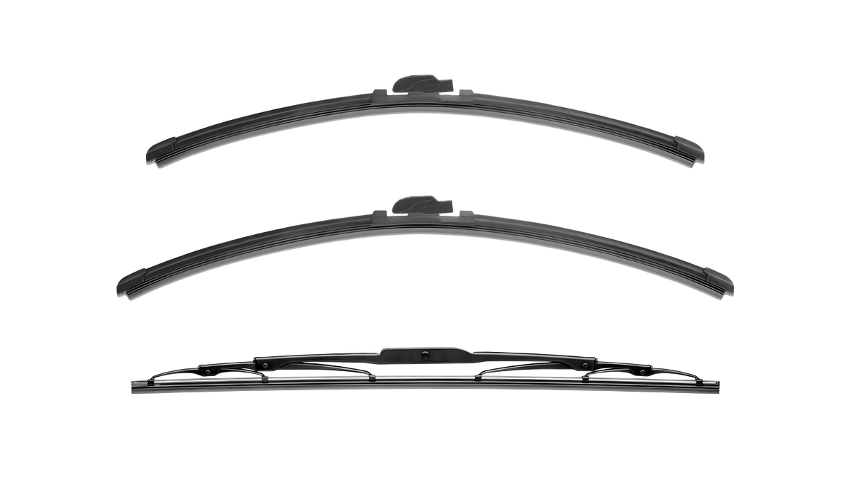 Wiper Blades for Ssangyong Actyon 2005 - 2013 (C100) Front & Rear Kit
