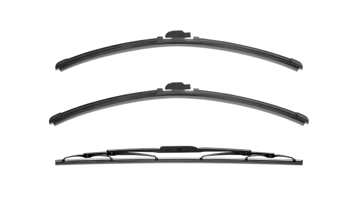 Wiper Blades for Mitsubishi 3000 GT 1989 - 2000 (Z1) Front & Rear Kit
