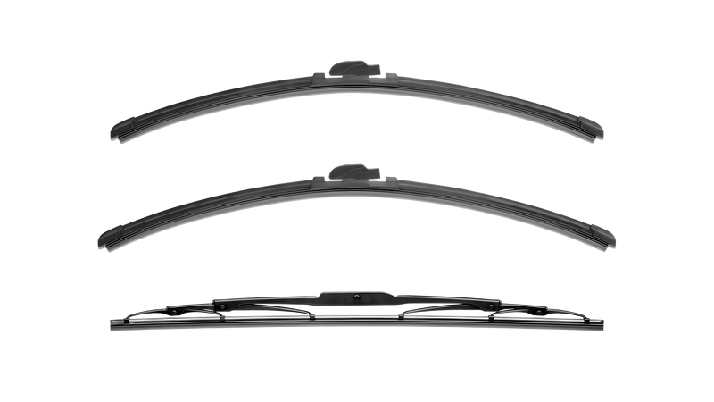 Wiper Blades for Mitsubishi 3000 GT 1989 - 2000 (Z1) Front & Rear Kit