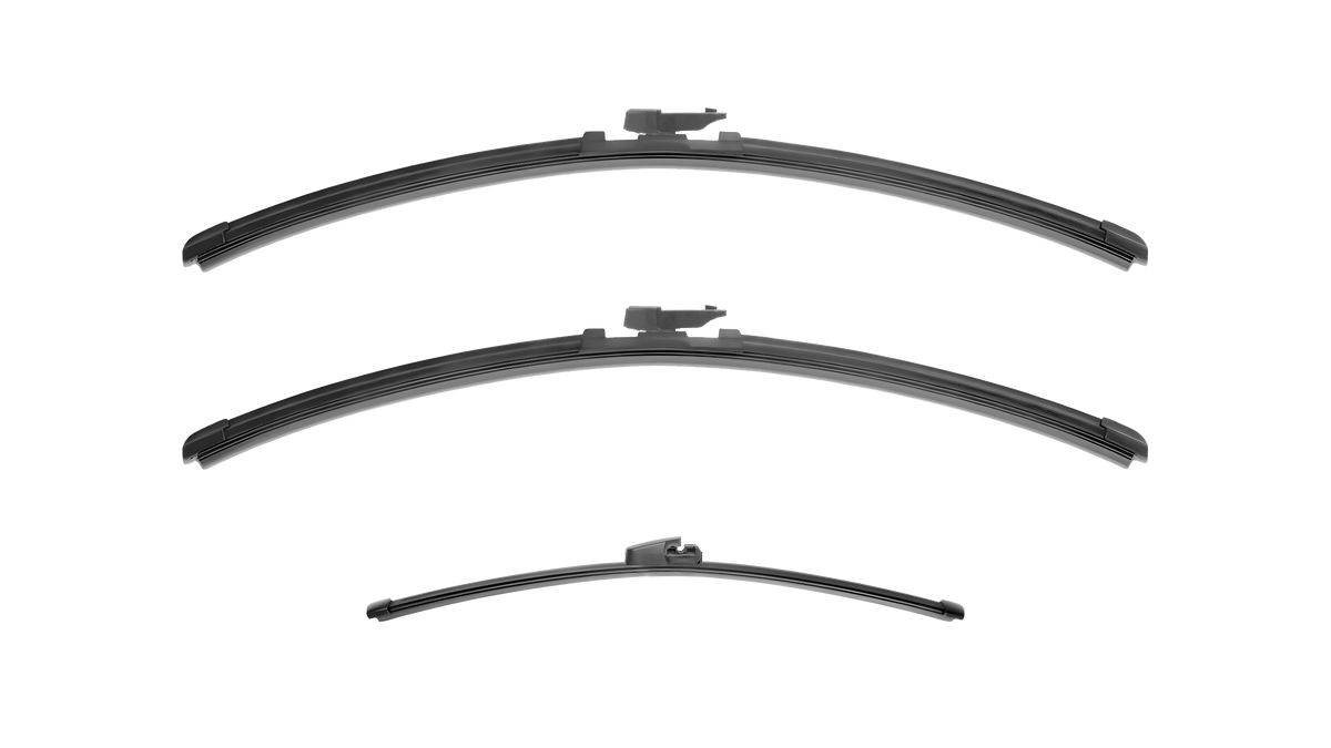 Wiper Blades for Skoda Fabia 2006 - 2013 (5J) Hatch Front & Rear Kit