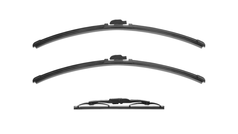 Wiper Blades for Jeep Patriot 2007 - 2017 (MK) Front & Rear Kit