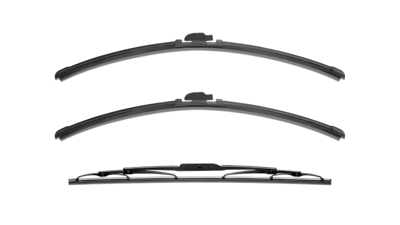 Wiper Blades for Nissan 300ZX 1992 - 1996 (Z32) Convertible Front & Rear Kit