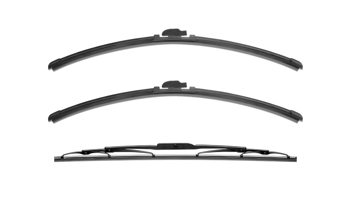 Wiper Blades for Saab 9000 1984 - 1998 Hatch Front & Rear Kit