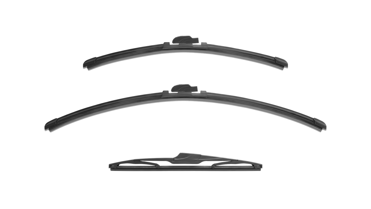 Wiper Blades for Nissan TIIDA 2004 - 2013 (C11) Hatch Front & Rear Kit