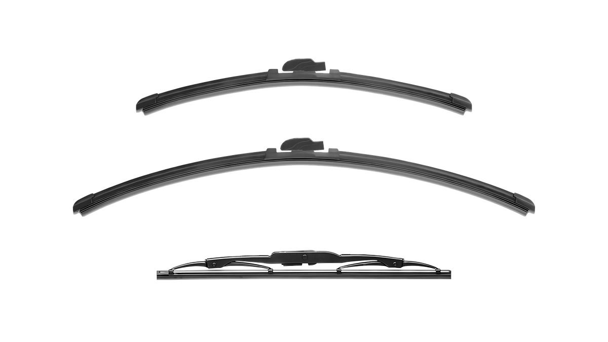 Wiper Blades for Nissan Pulsar 2000 - 2002 (N16) Hatch Front & Rear Kit