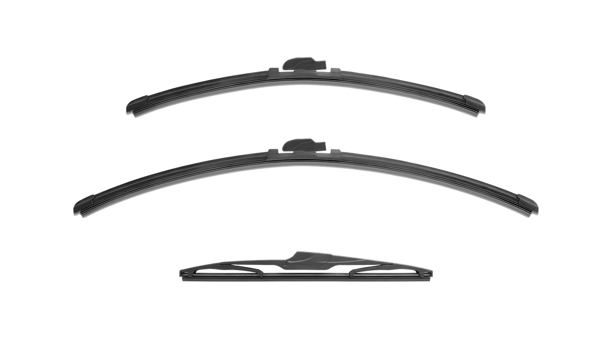 Wiper Blades for Proton Savvy 2005 - 2012 Front & Rear Kit