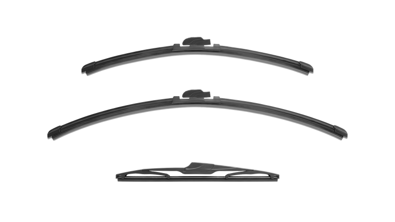 Wiper Blades for Isuzu Wizard 1997 - 2002 Front & Rear Kit
