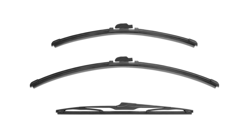 Wiper Blades for Subaru Impreza WRX STI 2004 - 2008 (GG Facelift) Wagon Front & Rear Kit