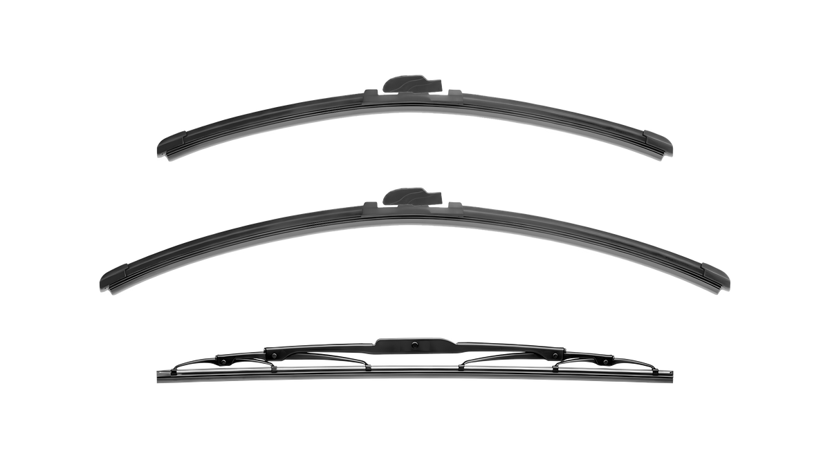 Wiper Blades for Kia Mentor 1997 - 2000 (FA) Hatch Front & Rear Kit