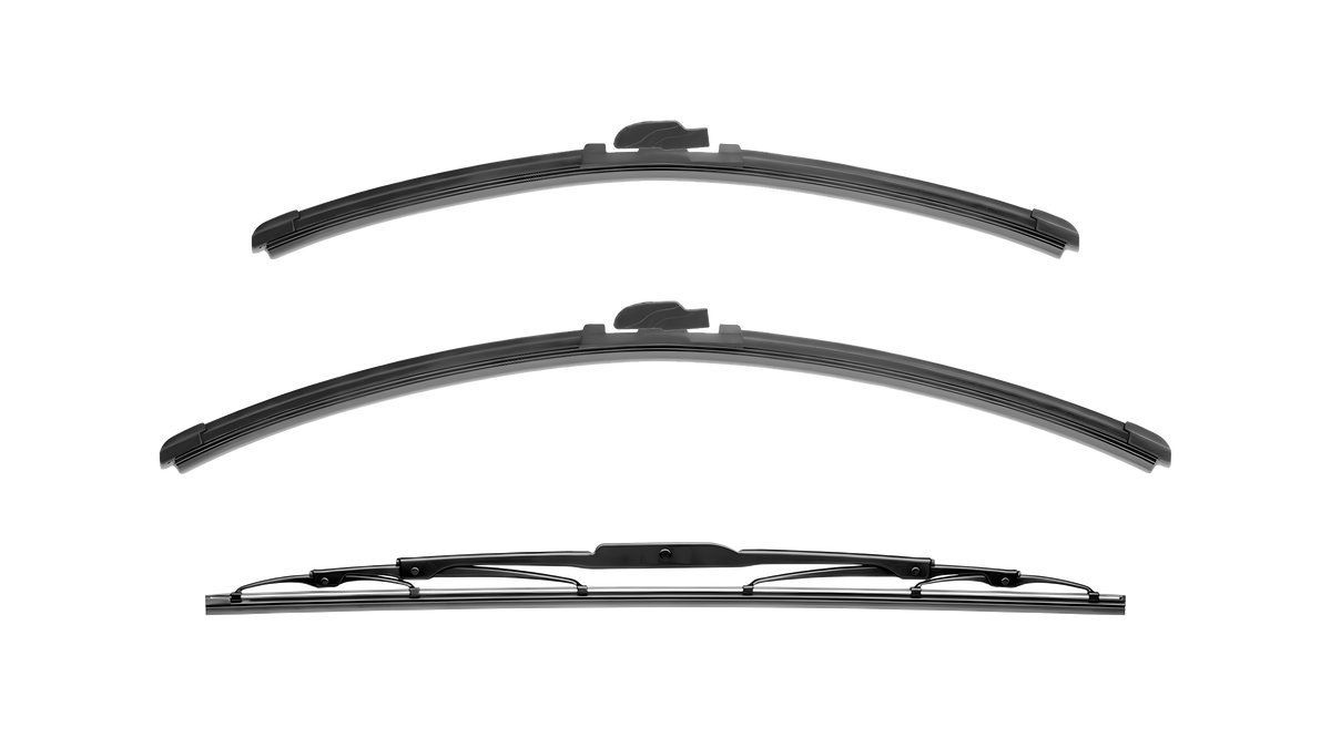 Wiper Blades for Mazda 6 MPS 2005 - 2007 (GG) Sedan Front & Rear Kit