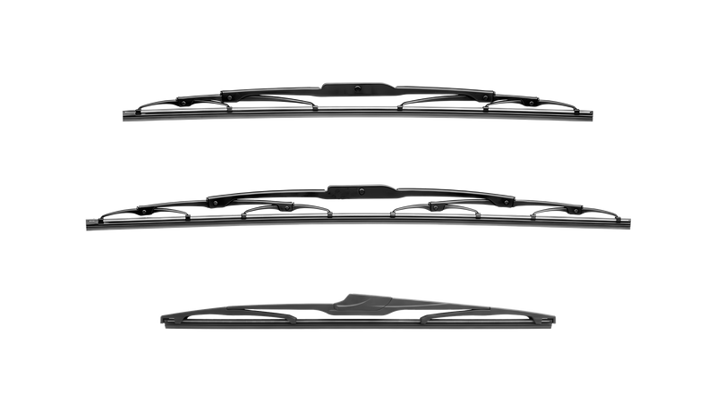 Wiper Blades for Subaru Forester 2002 - 2008 (SG) Front & Rear Kit