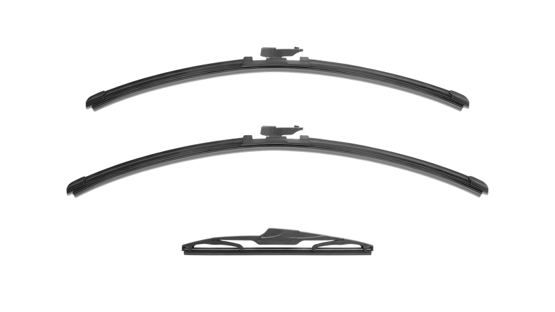 Wiper Blades for Jeep Renegade 2014 - 2018 (BU, BV) Front & Rear Kit