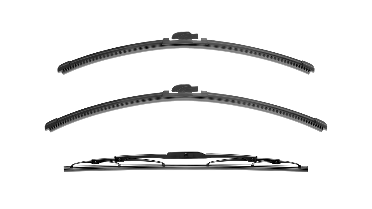 Wiper Blades for Ford Mondeo 2000 - 2007 (Mk III) Sedan-Hatch Front & Rear Kit