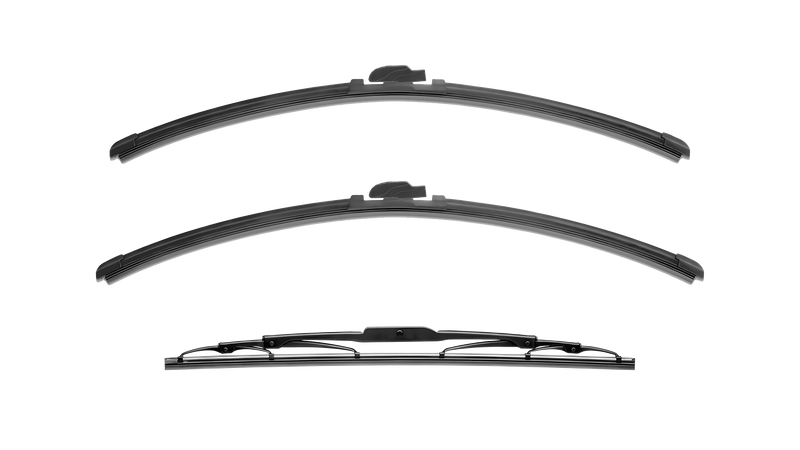 Wiper Blades for Toyota Land Cruiser Prado 2002 - 2009 (120 Series) Front & Rear Kit