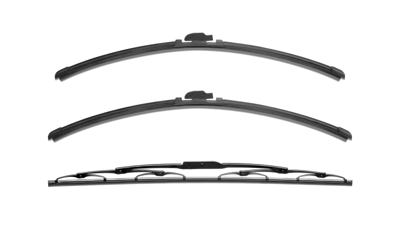 Wiper Blades for Porsche 911 2001 - 2005 (996) Targa Front & Rear Kit