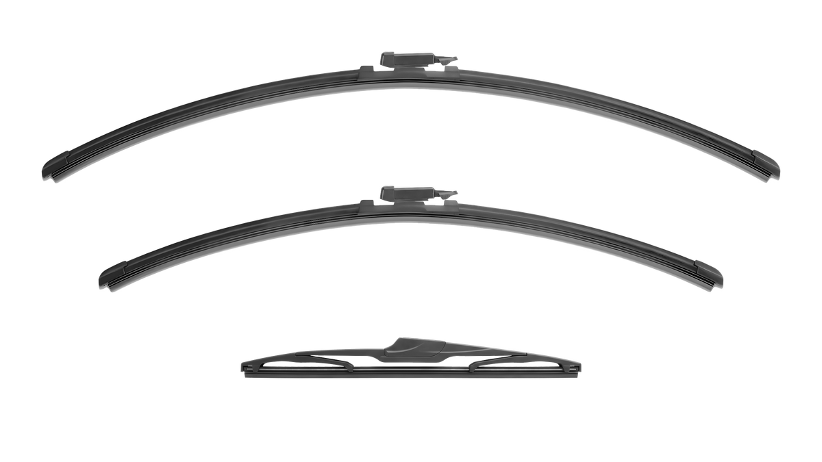 Wiper Blades for Mercedes-Benz A-Class 2004 - 2012 (W169) Hatch Front & Rear Kit