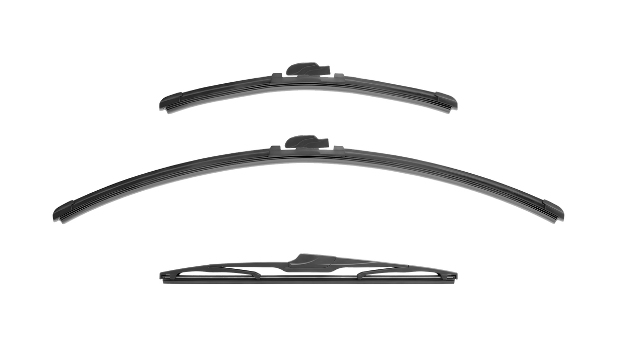 Wiper Blades for Mazda 2 2007 - 2015 (DE, DH) Hatch Front & Rear Kit