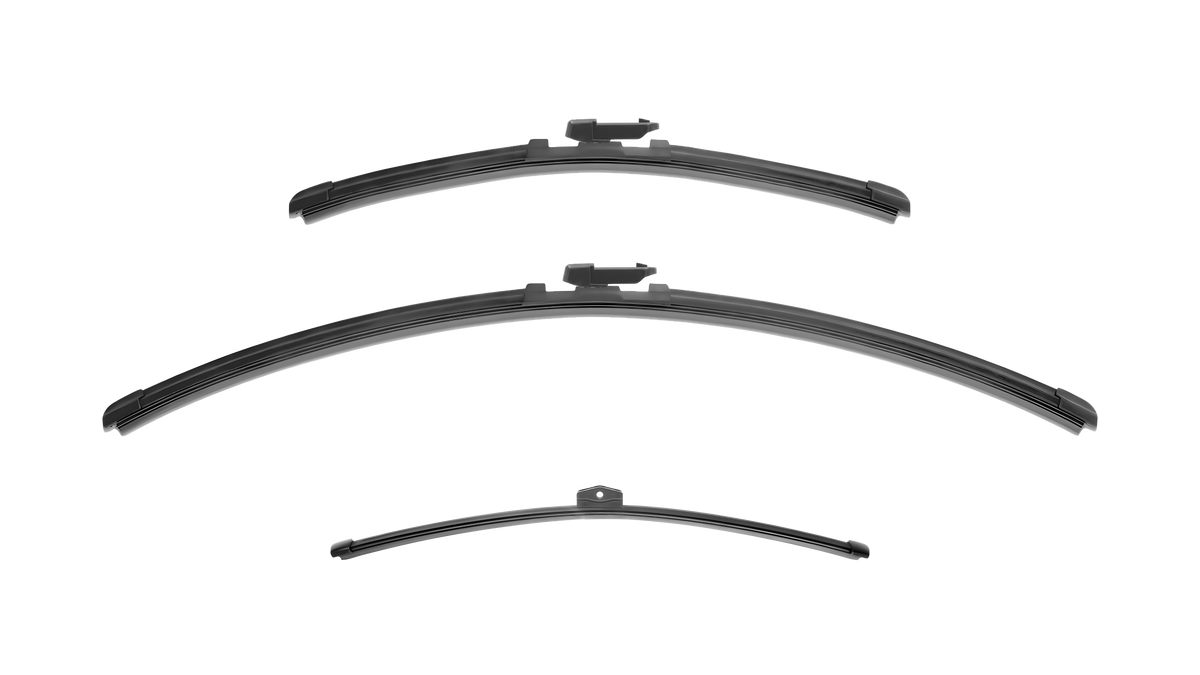 Wiper Blades for Audi A1 2011 - 2018 (8X) Sportback (5-Door) Front & Rear Kit