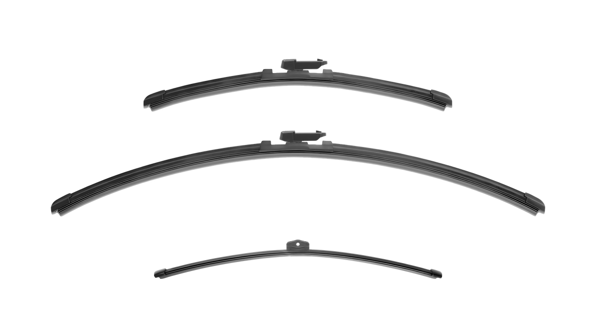 Wiper Blades for Audi A1 2010 - 2018 (8X) Hatch (3-Door) Front & Rear Kit