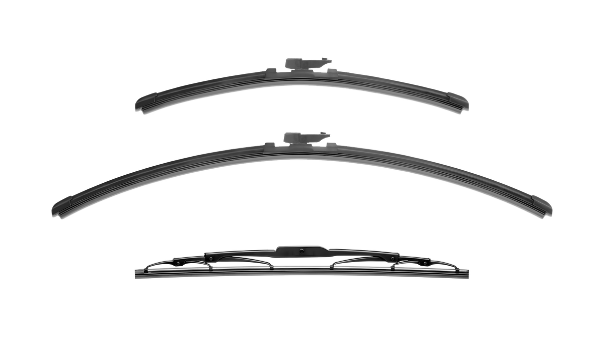 Wiper Blades for Fiat Doblo 2010 - 2023 Van Front & Rear Kit