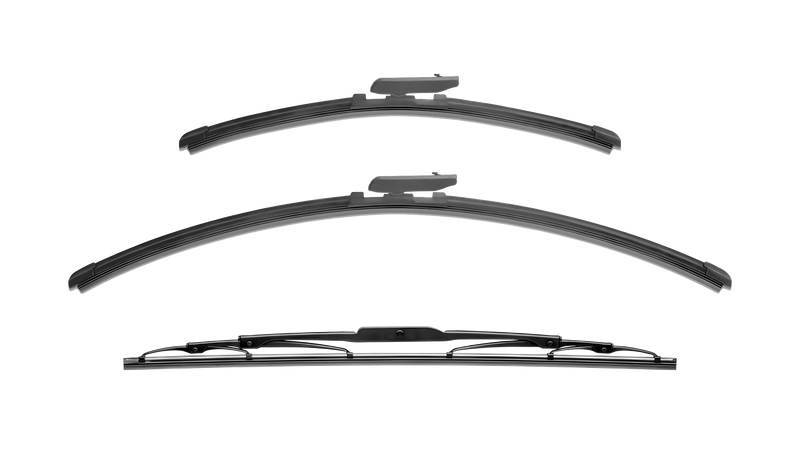 Wiper Blades for Renault Laguna 2007 - 2015 (X91) Sedan-Hatch Front & Rear Kit