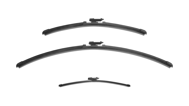 Wiper Blades for Volkswagen Polo 2009 - 2017 (6R) Hatch Front & Rear Kit