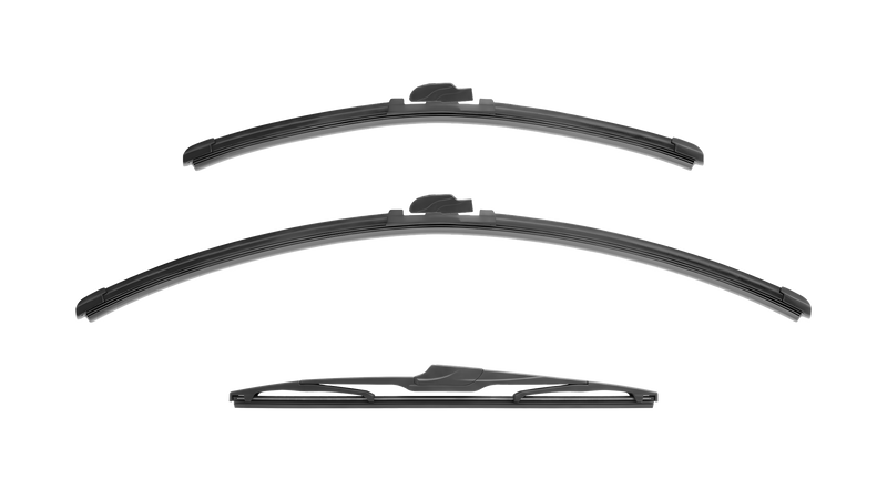 Wiper Blades for Mitsubishi Lancer 2015 - 2017 (CF) Hatch Front & Rear Kit