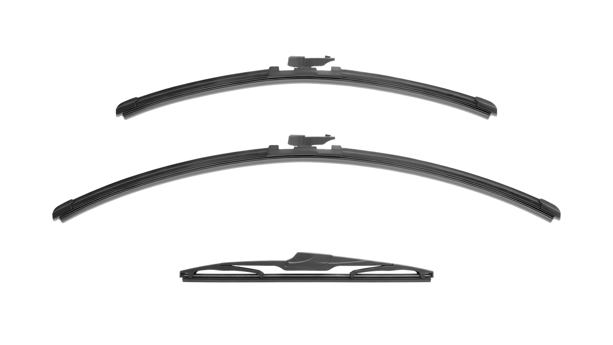 Wiper Blades for Fiat Ritmo 2006 - 2009 Front & Rear Kit