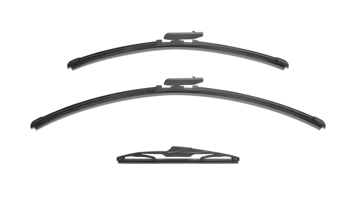 Wiper Blades for Renault Megane 2017 - 2023 (BFB) Hatch (5-Door) Front & Rear Kit