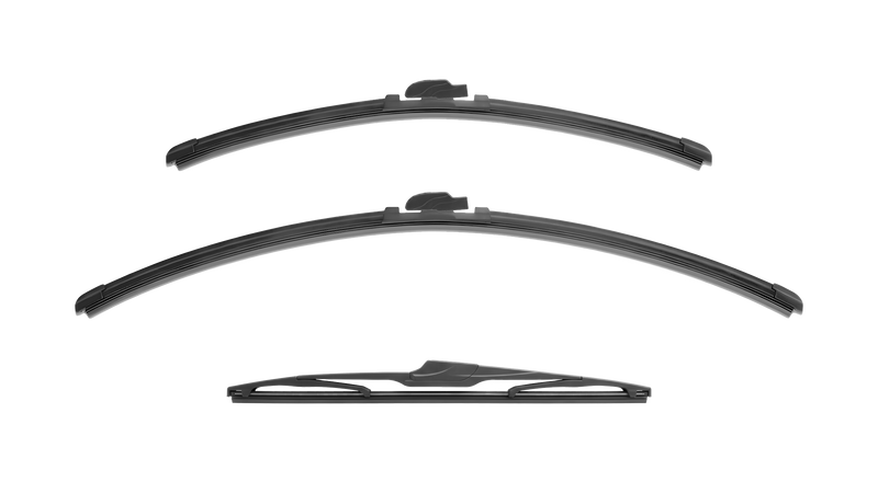 Wiper Blades for Toyota Corolla 2001 - 2007 (E120) Wagon Front & Rear Kit