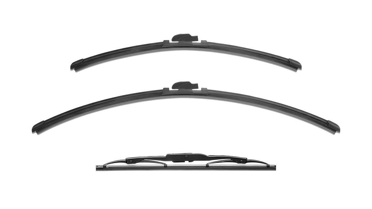Wiper Blades for Mitsubishi Lancer 2003 - 2008 (CG, CH) Wagon Front & Rear Kit