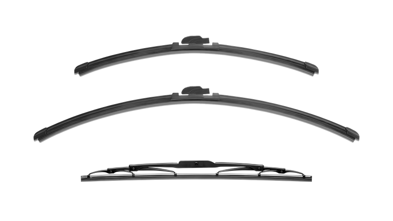 Wiper Blades for Mitsubishi Lancer Evolution 2005 - 2007 (IX) Sedan Front & Rear Kit