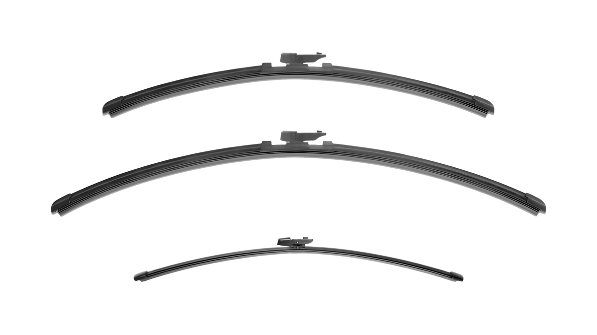 Wiper Blades for Volkswagen Caddy 2006 - 2015 Rear Tailgate Front & Rear Kit