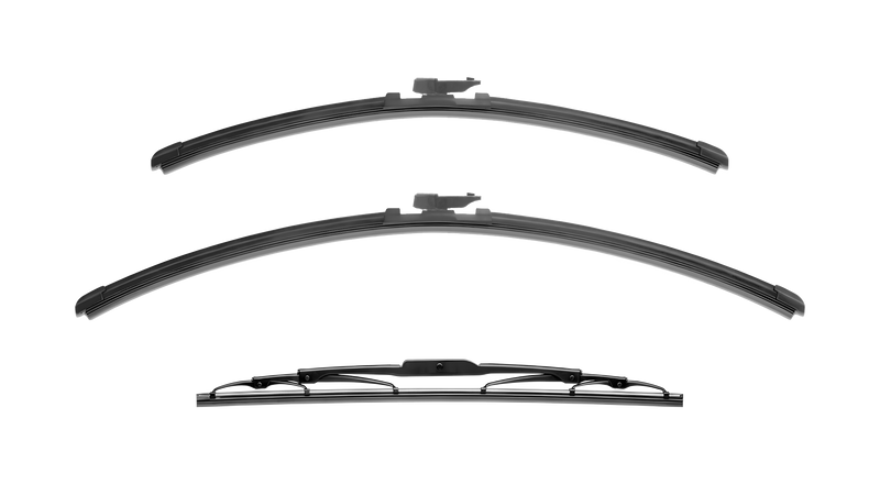 Wiper Blades for Volkswagen Caddy 2006 - 2015 2 Rear Doors Front & Rear Kit