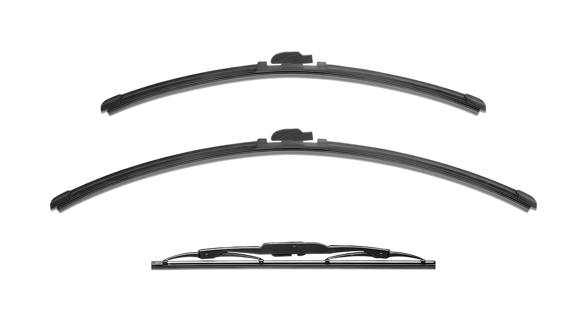 Wiper Blades for Kia Carens 2000 - 2007 (RS) Front & Rear Kit
