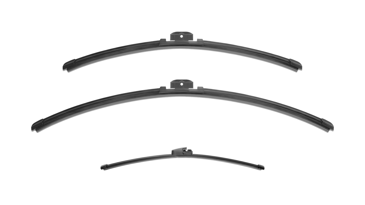 Wiper Blades for Volkswagen Golf 2003 - 2005 (Mk 5) Hatch Front & Rear Kit