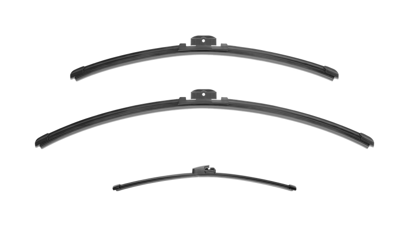 Wiper Blades for Volkswagen Golf 2003 - 2005 (Mk 5) Hatch Front & Rear Kit