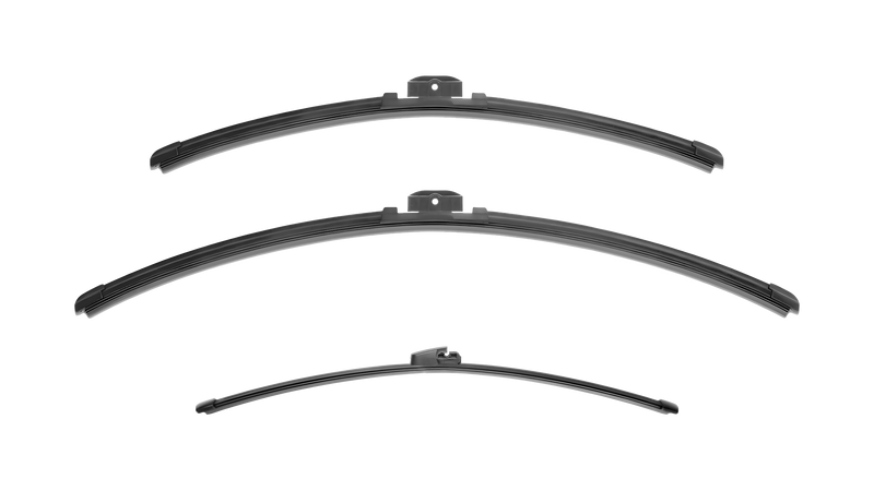 Wiper Blades for Volkswagen Caddy 2004 - 2006 Rear Tailgate Front & Rear Kit