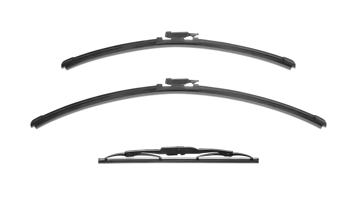 Wiper Blades for Audi S3 2007 - 2012 (8P) Hatch Front & Rear Kit