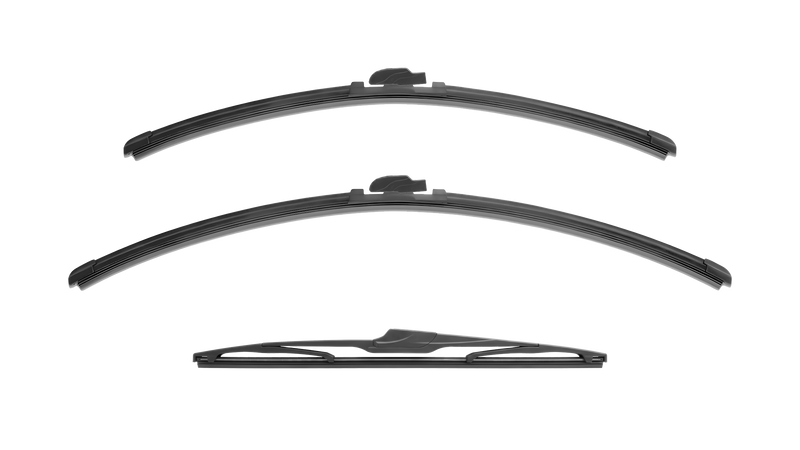 Wiper Blades for Volvo XC90 2002 - 2004 (Mk I) Front & Rear Kit